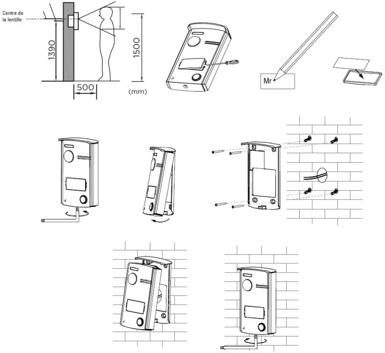 Comment Installer Un Visiophone Scs Sentinel