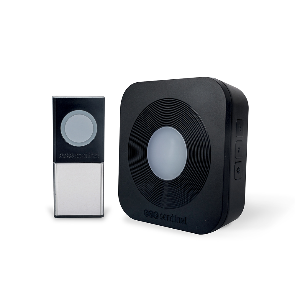 sonnette sans fil SimplyBell noir