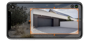 Zone détection caméra de surveillance extérieure