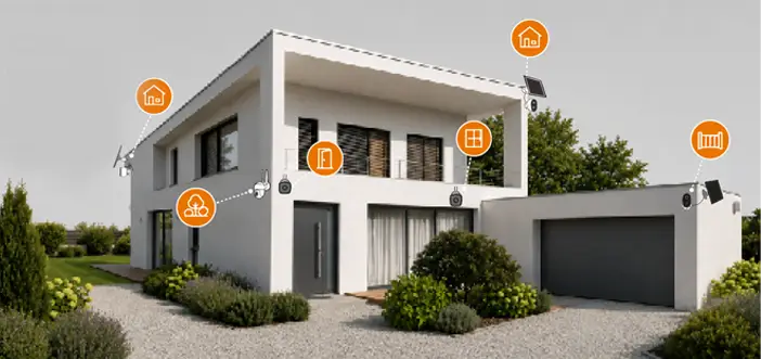 Où placer une caméra de surveillance extérieure ?